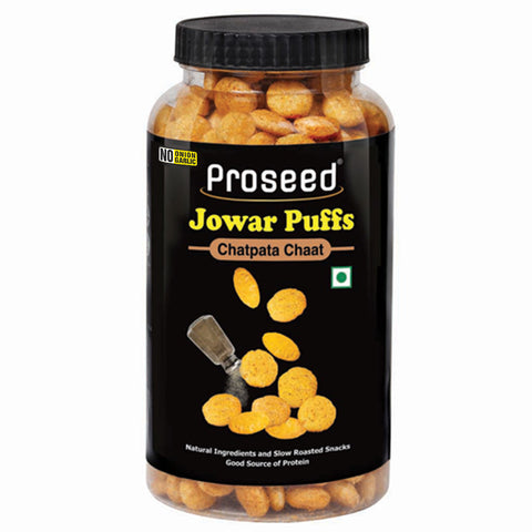 Proseed Jowar Puffs Chatpata Chat Jar 150g