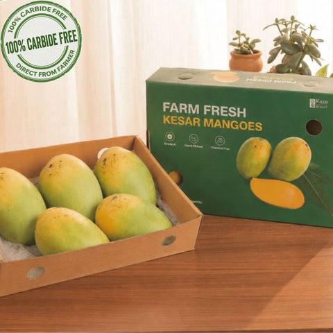 Kesar Mango Carbide Free 6 Pc Box