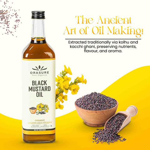 Orasure Organics Black Mustard Oil