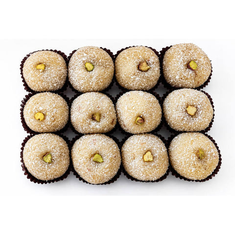 Nariyal Noor- Coconut Laddoos (Delivered Separately Next Day)