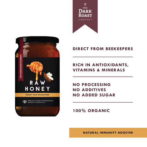 100% Organic Raw Honey