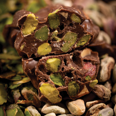 Pistachio Clusters - 30% Milk Chocolate