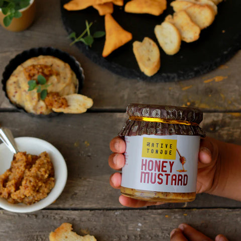Native Tongue Whole Grain Honey Mustard 200 grams