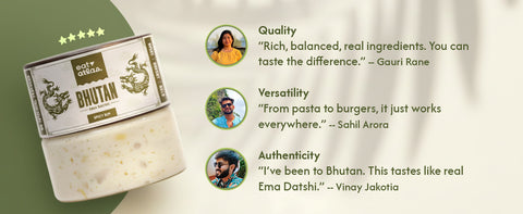 Bhutan’s Cheesy Spicy Ema Datshi (200 gms)