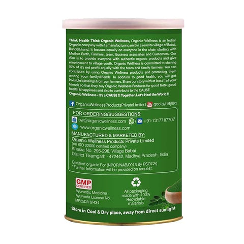 Organic Wellness Moringa Powder (100 grams )