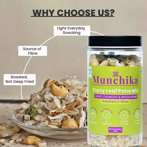Curry Leaf Poha Mix