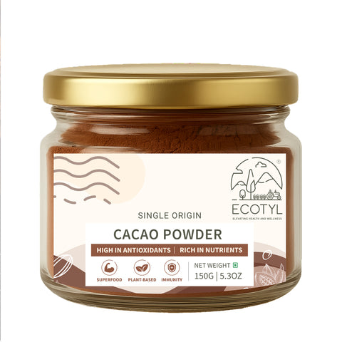 Ecotyl Cacao Powder | Rich in Antioxidants | Boosts Energy | 150g