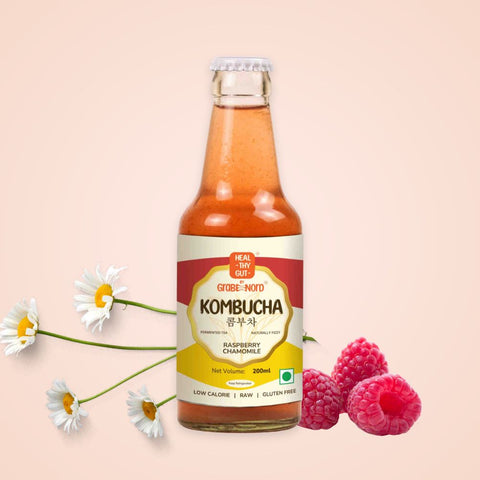 GRABENORD HG RASBERRY CHAMOMILE KOMBUCHA 200ML