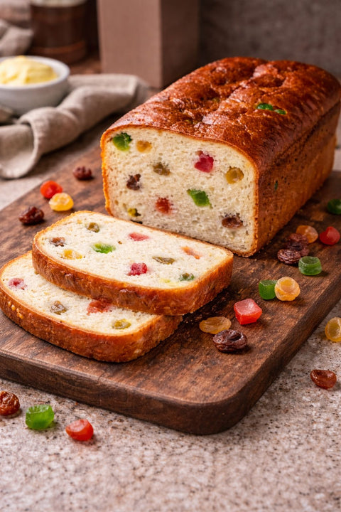 Old School Buttery Fruit Bread