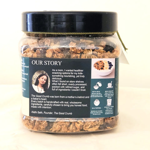 Banana Blueberry Walnut Granola I Gluten-free I No refined sugar