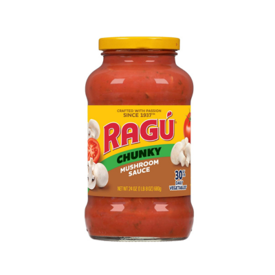 Ragu Super Chunky Mushroom Pasta Sauce 680g