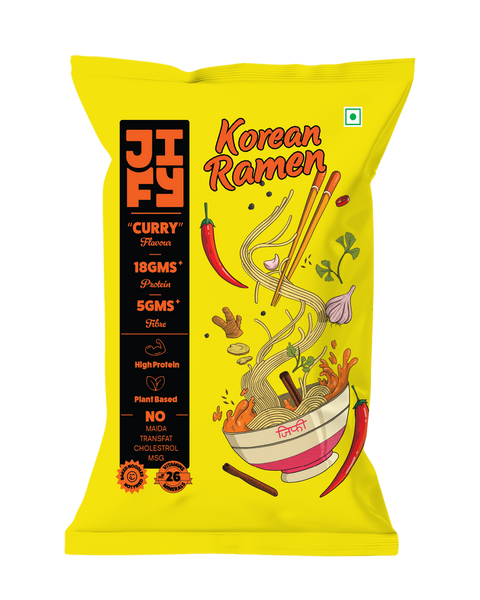 Jify Korean Ramen, Curry Flavour 72grams