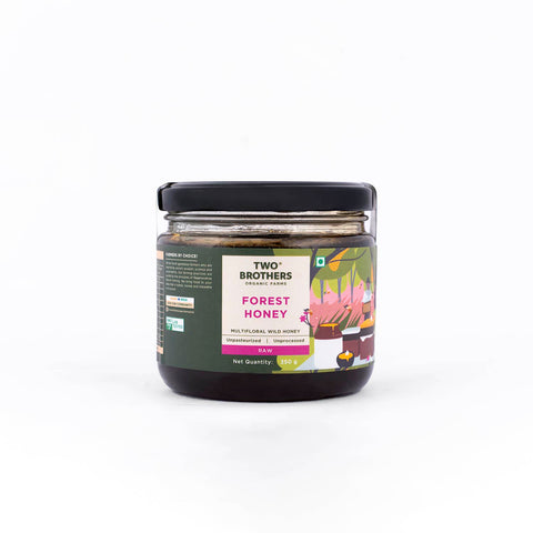 Forest Honey 350g | Raw, Unprocessed, Natural, Wild, and Unfiltered Honey