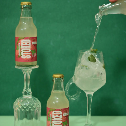 Lychee mint Kombucha