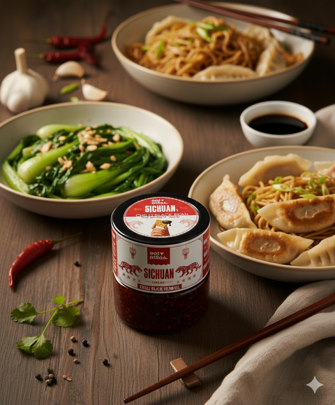 Sichuan's Chilli Black Bean Oil (200gm)