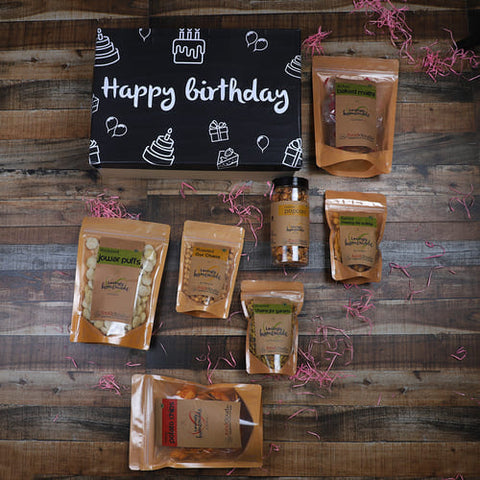 Happy Birthday Treats Gift hamper (Pack of 9)