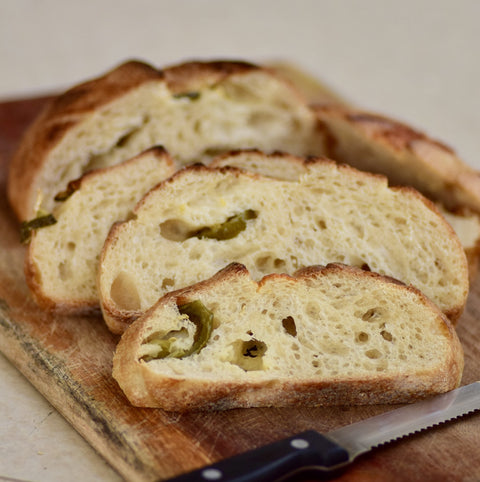 Jalapeno and Cheddar Sourdough