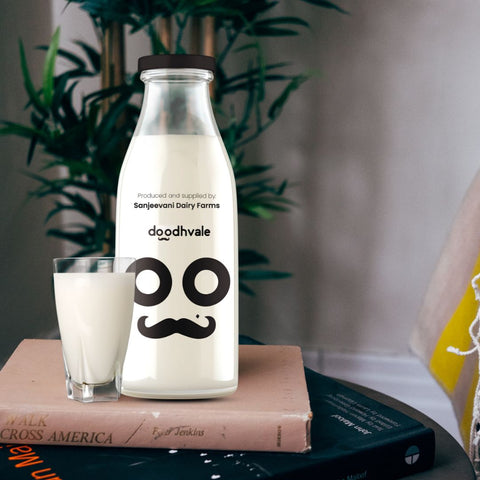 Cow Milk Premium - Glass Bottle (Delivered Separately Next Day)