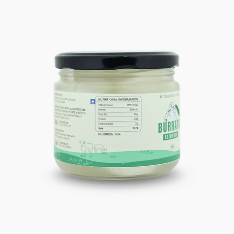 Fresh Burrata (A2 Milk) (Delivered Separately Next Day)