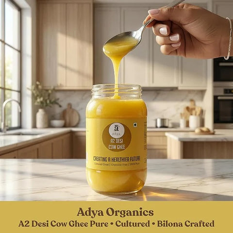 Adya Organics A2 Desi Cow Ghee