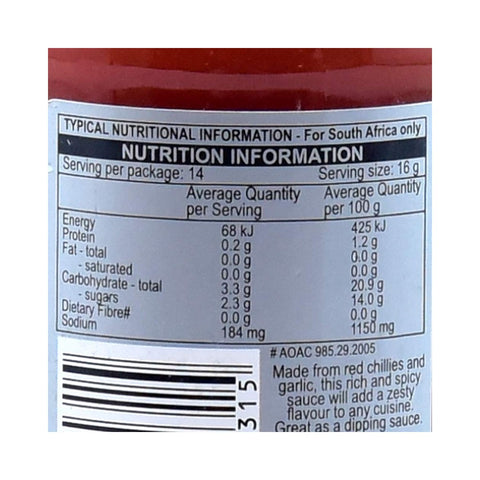 Ong's Garlic Sauce 227g