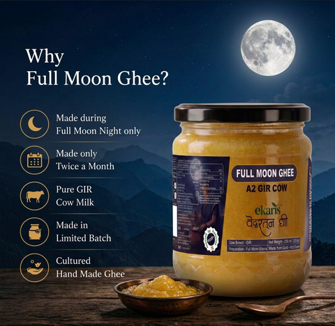Ekaris A2 Full Moon Ghee (Purnima Ghee) - 500 ml