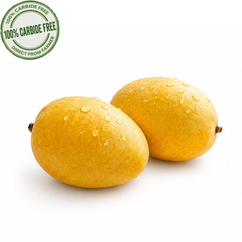 Golden Langda Mango Carbide-free  2 pc (400-500 gm)