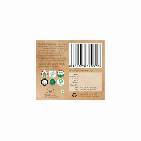 Organic Wellness Tulsi Indian Rose (25 Tea Bags)