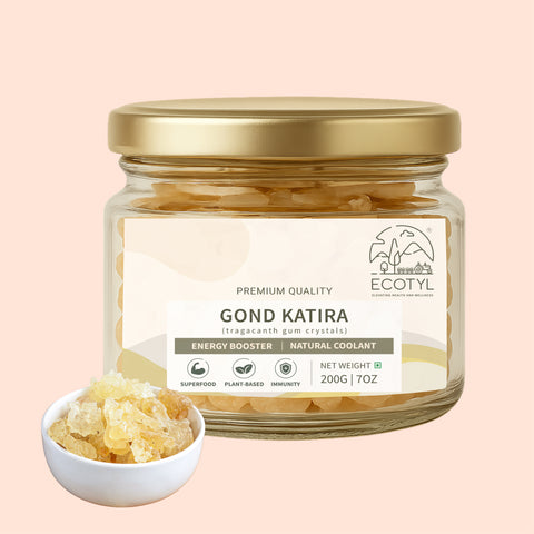 Ecotyl Gond Katira | Natural Cooling Gum | Supports Digestion | 200g