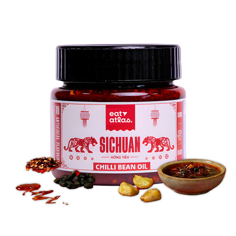 Eat Atlas Sichuan's Chilli Bean Oil (100 grams)