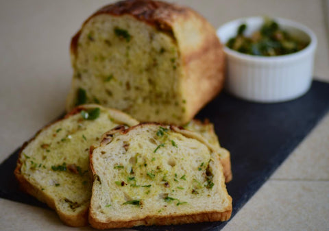 Green chilli Thecha sourdough