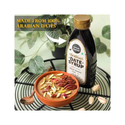 Urban Platter Date Syrup, 400g (Natural Sweetener | 100% Dates | Refined Sugar Alternative)