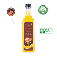 Groundnut Oil 1L India's Only Certified Glyphosate Free Cold Pressed Kacchi Ghani Oil