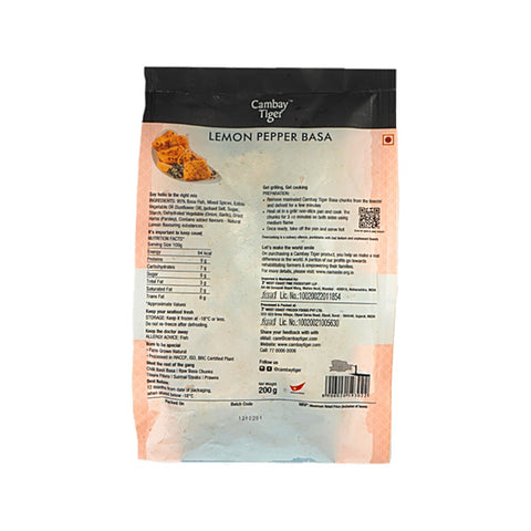 Cambay Tiger Lemon Pepper Basa Fish