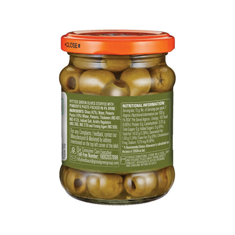 Tify Pitted Green Olives 210g