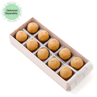 Roasted Besan Ladoo (Delivered Separately Next Day)