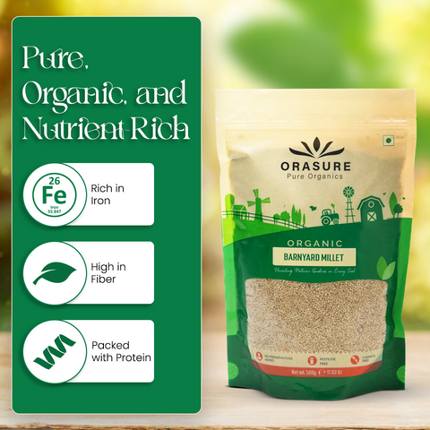 Orasure Organics Barnyard Millet