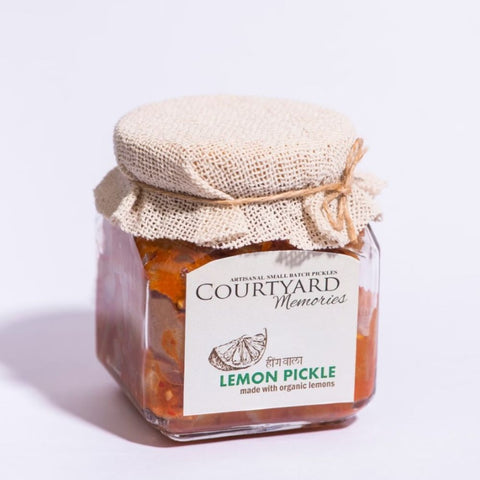 Courtyard Memories Lemon Pickle 250 grams