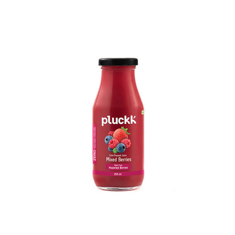 Pluckk Cold Pressed Mixed Berries Juice 250ml