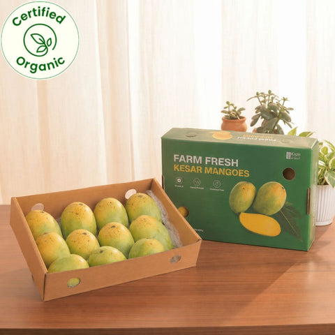 Kesar Mango (Certified Organic)12 Pc Box