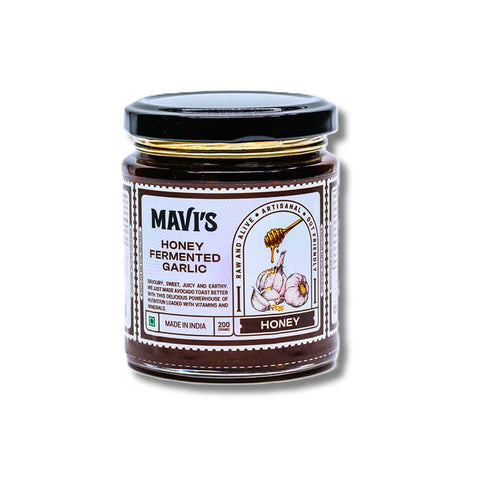 MAVI's Pantry Honey Ferment Garlic 200g