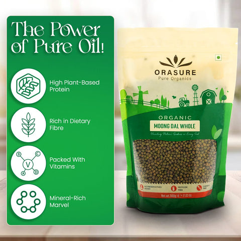 Orasure Organics Moong Whole