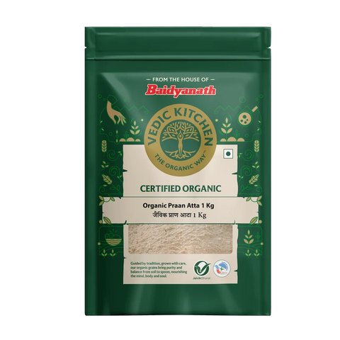 Vedic Kitchen Organic Praan Aata (Certified Organic) 1kg