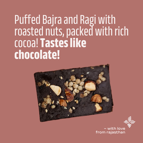 Bajra-Ragi Cocoa Bar