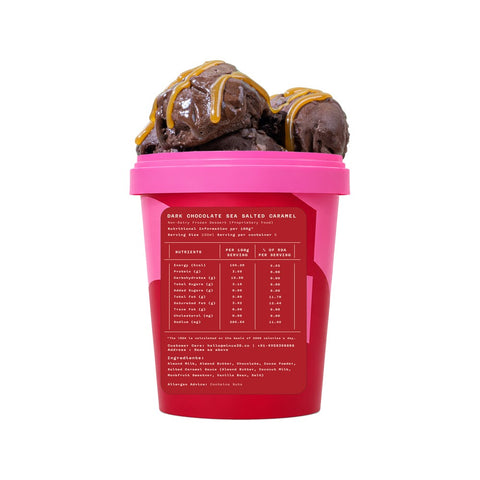 Minus30 Dark Chocolate Sea Salted Vegan & Sugar Free 500ml
