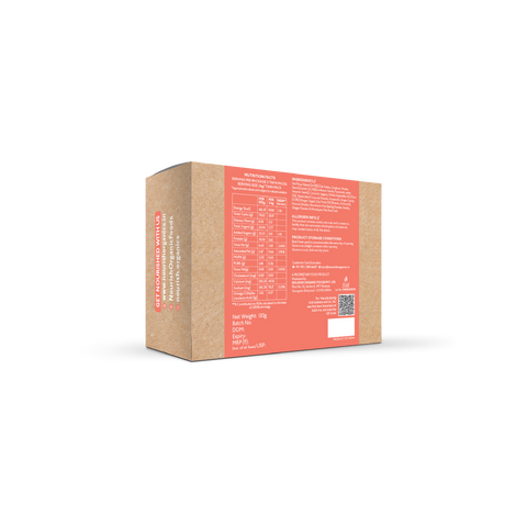 Nourish Organics Ginger Oats Cookies 120grams
