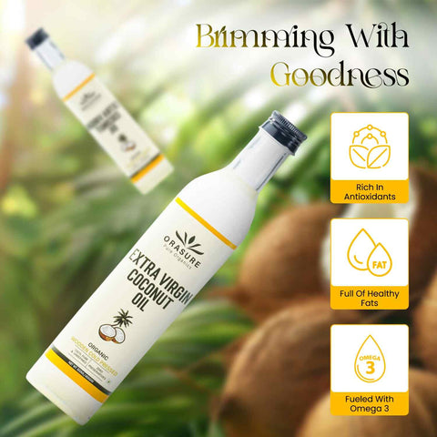 Orasure Organics Extra Virgin Coconut Oil 500 ML