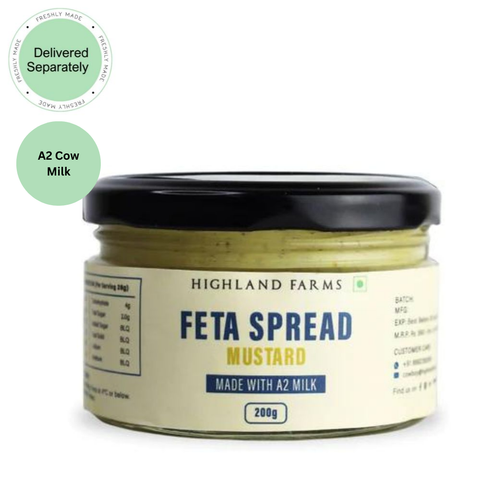 Feta Spread Mustard (Delivered Separately)