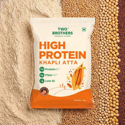 High Protein Atta | 2X Protein vs Regular Atta (Pack of 3)