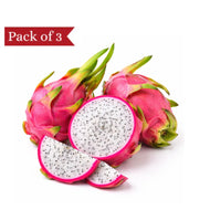White Dragonfruit from Vietnam Pack of 3